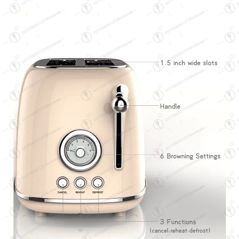 Toaster - High Quality Toaster 2 Slices Retro