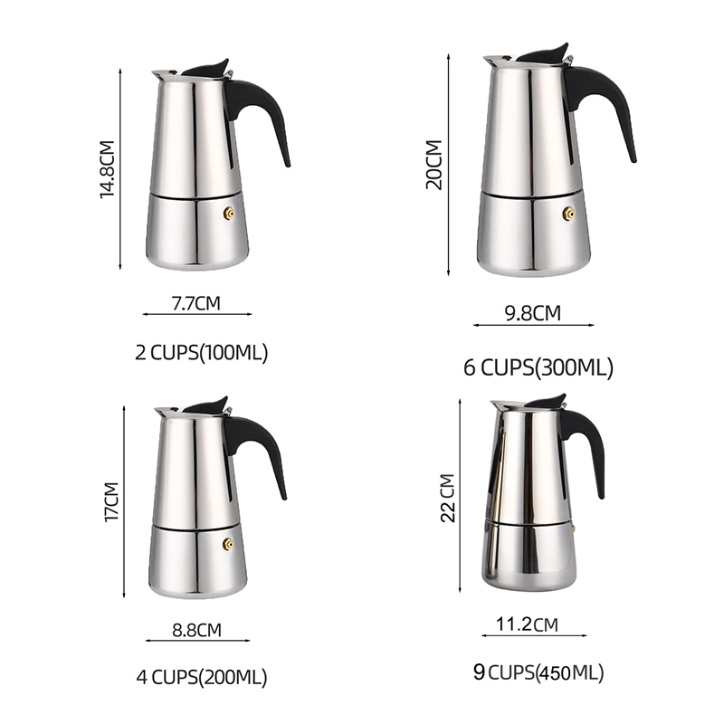 2/4/6/9 Cup Stainless Steel Mo - đánh giá và giá Induction Cooker