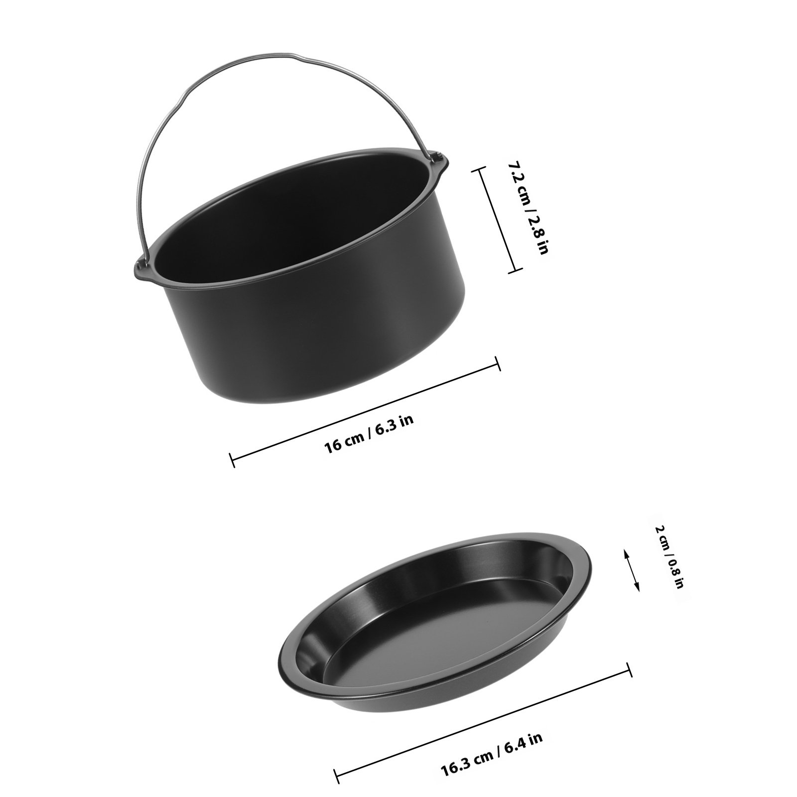 Air Fryer Cake Pan Set – Non-S - đánh giá và giá Air Fryer