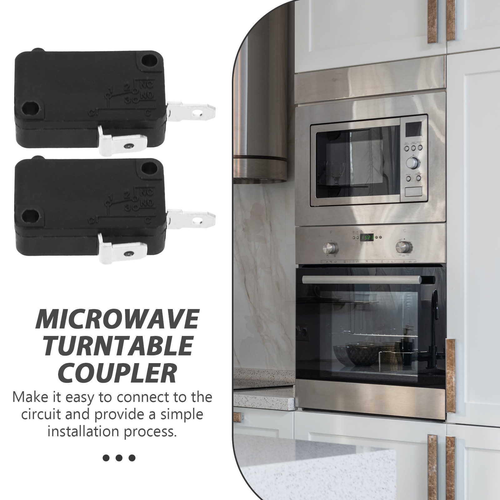 2Pcs Micro Switch Normally Ope - đánh giá và giá Microwave Oven