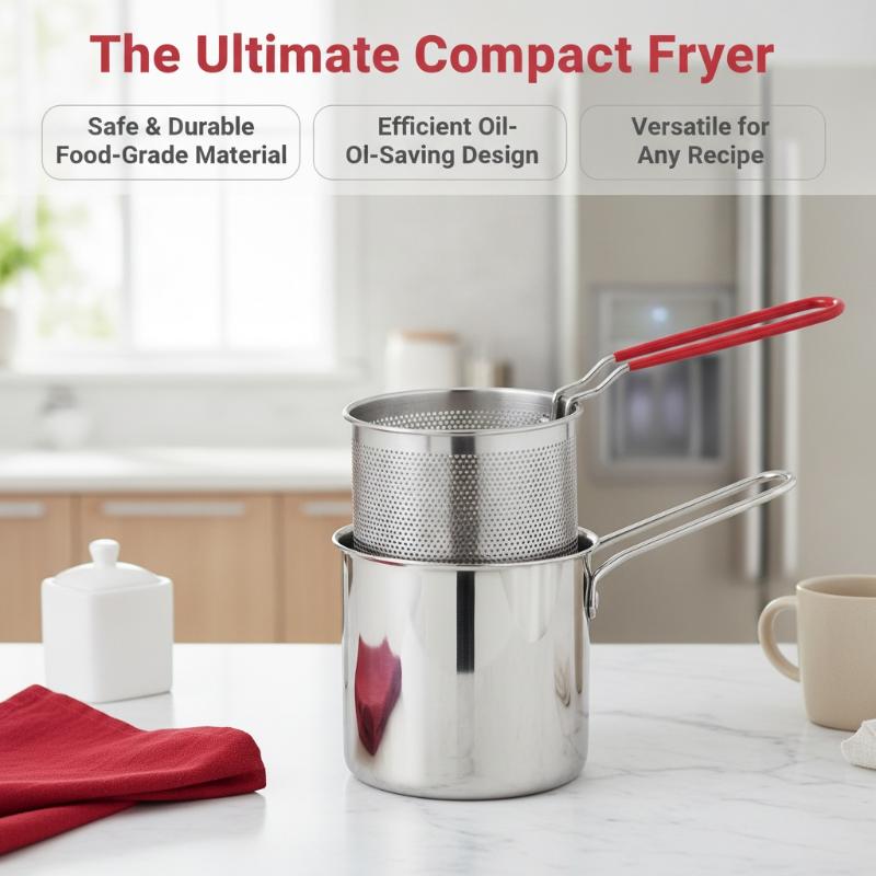 Stainless Steel Deep Fryer Wit - đánh giá và giá Induction Cooker