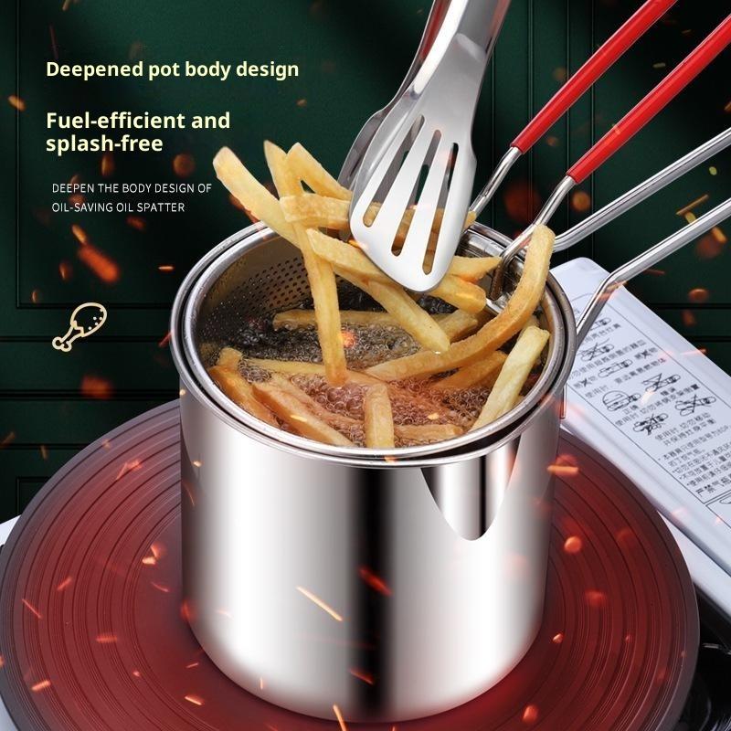 Stainless Steel Deep Fryer Wit - đánh giá và giá Induction Cooker