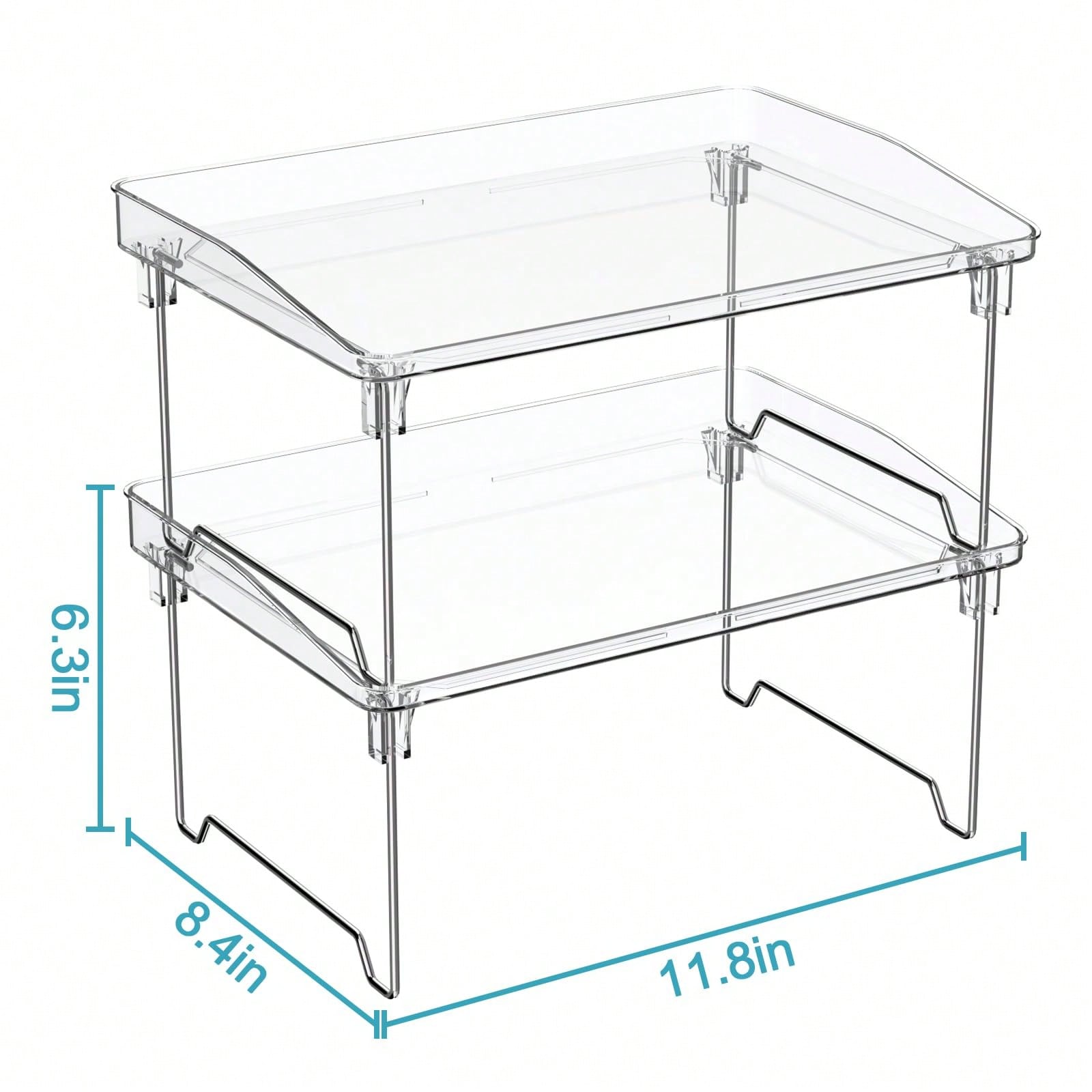 2 Pcs Cabinet Organizer Shelf, - đánh giá và giá Kitchen Appliances Cabinet