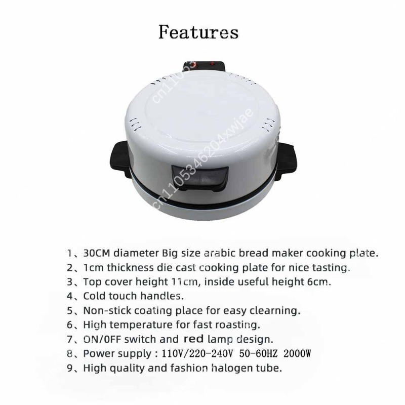 Multifunctional 30CM Electric  - đánh giá và giá Toaster