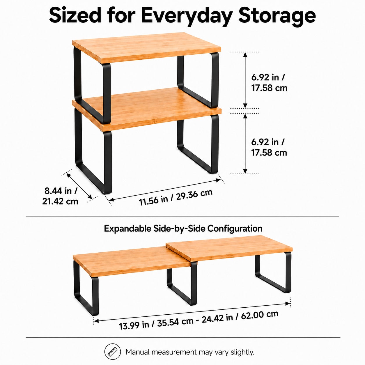 2pcs Cabinet Shelf Organizers, - đánh giá và giá Kitchen Appliances Cabinet