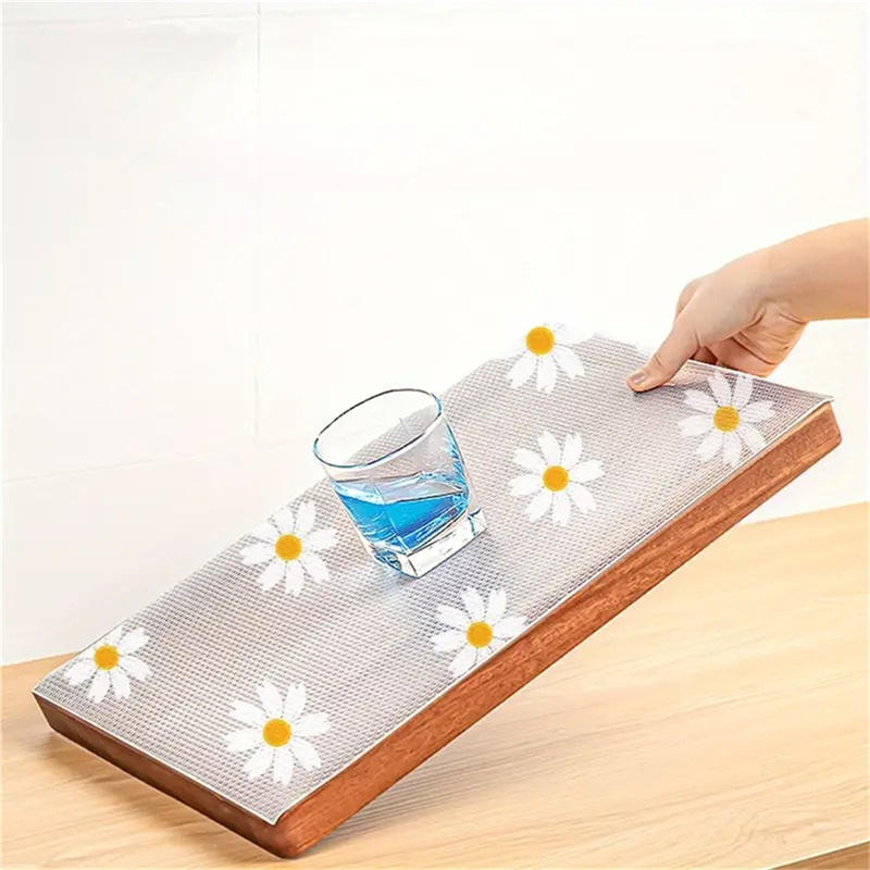 1 Roll Daisy Shelf Liner For K - đánh giá và giá Kitchen Appliances Cabinet